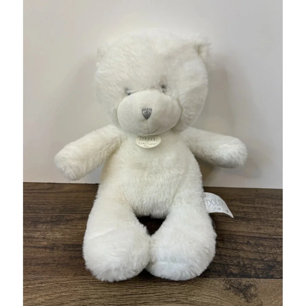 DouDou Teddy Bear Solid White 10